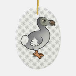 Dodo Oval Ornament