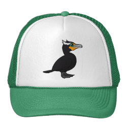 Double-crested Cormorant Trucker Hat