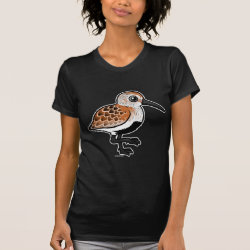 Dunlin Women's American Apparel Fine Jersey Short Sleeve T-Shirt