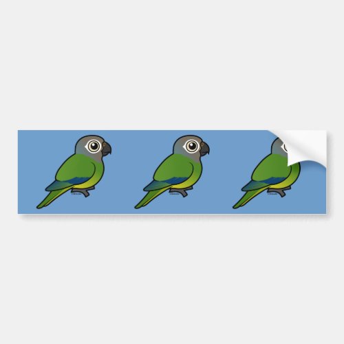 Birdorable Dusky_headed Conure Bumper Sticker