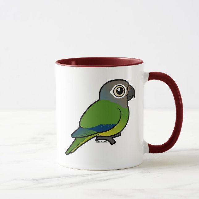Birdorable Dusky-headed Conure Mug (Right)