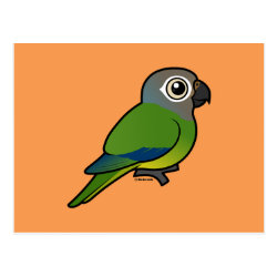 Customizable Dusky-headed Parakeet Postcard