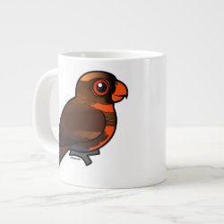 Customizable Dusky Lory Jumbo Mug