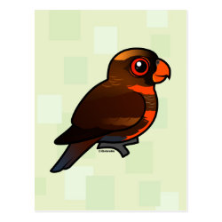 Customizable Dusky Lory Postcard