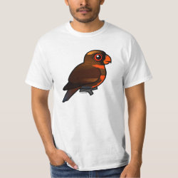 Customizable Dusky Lory Men's Crew Value T-Shirt
