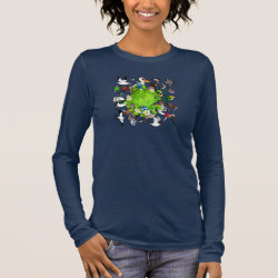 Birdorable Earth Day Women's Basic Long Sleeve T-Shirt