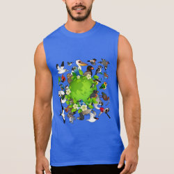 Birdorable Earth Day Men's Ultra Cotton Sleeveless T-Shirt