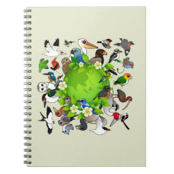 Birdorable Earth Day Photo Notebook (6.5