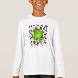 Birdorable Earth Day Women's Bella+Canvas Jersey V-Neck T-Shirt