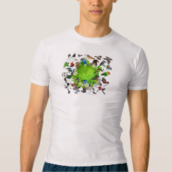 Birdorable Earth Day Men's Performance Compression T-Shirt