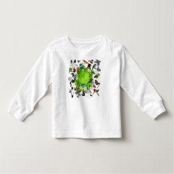 Birdorable Earth Day Toddler Long Sleeve T-Shirt