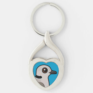 Birdorable Eurasian Collared Dove Keychain