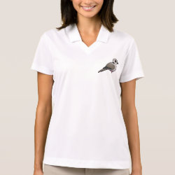 Eurasian Collared Dove Women's Nike Dri-FIT Pique Polo Shirt