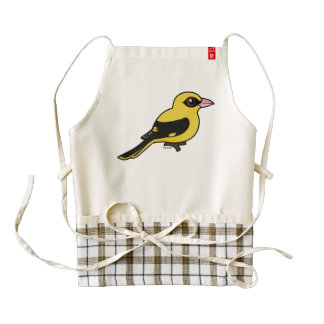 Birdorable Eurasian Golden Oriole Zazzle HEART Apron