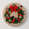 Birdorable European Garden Birds Christmas Wreath Pinback Button