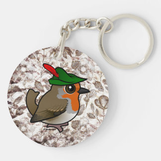 Birdorable European Robin Hood Keychain