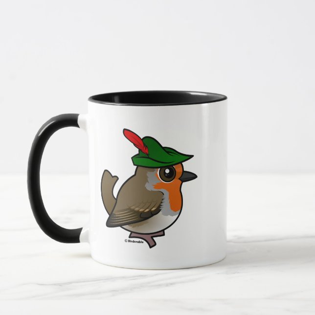 Birdorable European Robin Hood Mug (Left)
