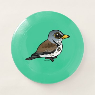 Birdorable Fieldfare Wham-O Frisbee