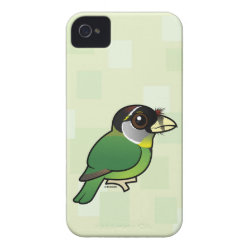 Fire-tufted Barbet Case-Mate iPhone 4 Barely There Universal Case
