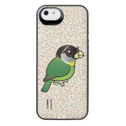 Fire-tufted Barbet Uncommon iPhone 5/5s Clearly™ Deflector Case