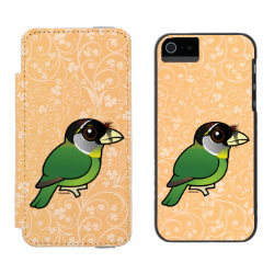 Fire-tufted Barbet Incipio Watson™ iPhone 5/5s Wallet Case