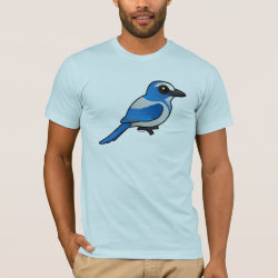 Florida Scrub-Jay Men's Basic American Apparel T-Shirt