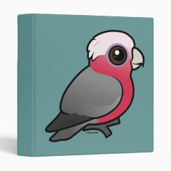 Birdorable Galah (crest down) Avery Signature Binder 8.5x11