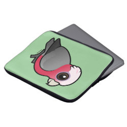 Birdorable Galah (crest down) Neoprene Laptop Sleeve 13 inch