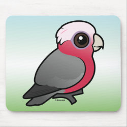 Birdorable Galah (crest down) Mousepad