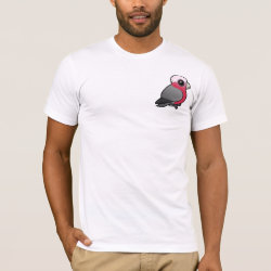 Birdorable Galah (crest down) Men's Basic American Apparel T-Shirt