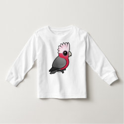 Birdorable Galah (crest up) Toddler Long Sleeve T-Shirt