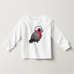 Birdorable Galah (crest down) Toddler Long Sleeve T-Shirt