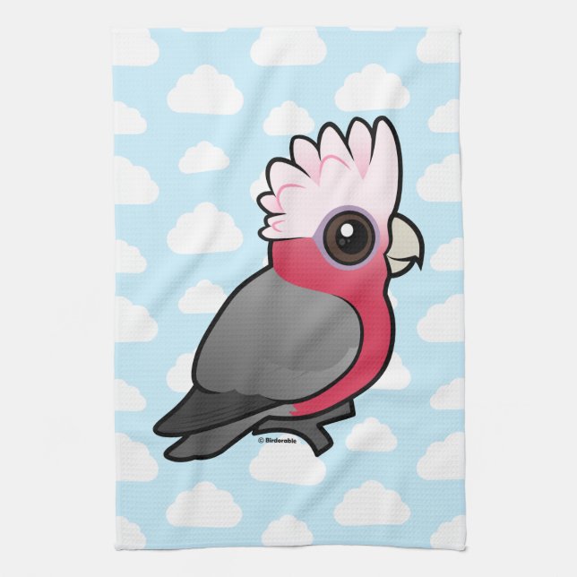 Birdorable Galah Towel (Vertical)