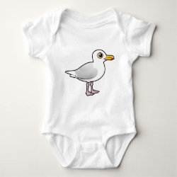 Glaucous Gull Baby Jersey Bodysuit