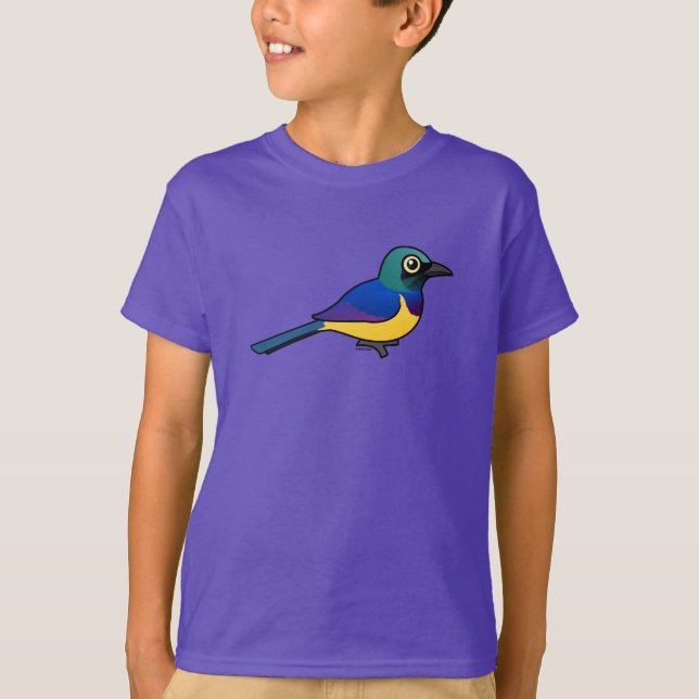 Birdorable Golden-breasted Starling T-Shirt (Front)
