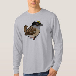 Golden-crowned Sparrow Men's Basic Long Sleeve T-Shirt