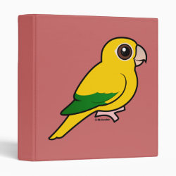 Birdorable Golden Parakeet Avery Signature Binder 8.5x11