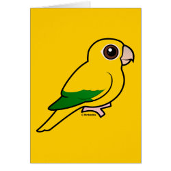 Birdorable Golden Parakeet Note Card