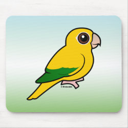 Birdorable Golden Parakeet Mousepad