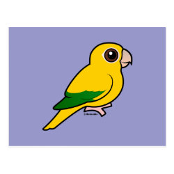 Birdorable Golden Parakeet Postcard