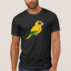 Birdorable Golden Parakeet Men's Alternative Apparel Basic Crew Neck T-Shirt
