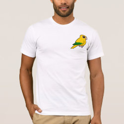 Birdorable Golden Parakeet Men's Basic American Apparel T-Shirt