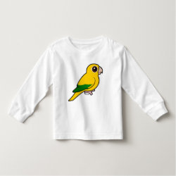 Birdorable Golden Parakeet Toddler Long Sleeve T-Shirt