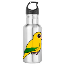 Birdorable Golden Parakeet Water Bottle (24 oz)