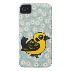 Golden Tanager Case-Mate iPhone 4 Barely There Universal Case