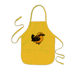 Golden Tanager Kid's Apron