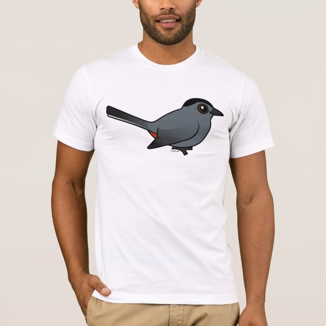 Birdorable Gray Catbird T-Shirt (Front)