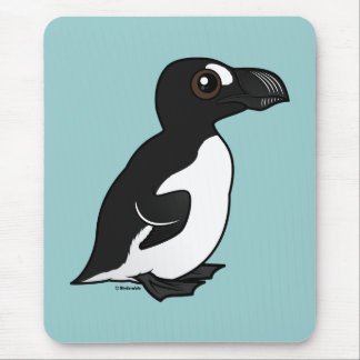 Birdorable Great Auk Mouse Pad