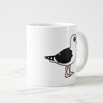 Birdorable Great Black-backed Gull Giant Coffee Mug