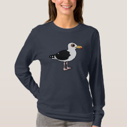 Great Black-backed Gull Women's Basic Long Sleeve T-Shirt